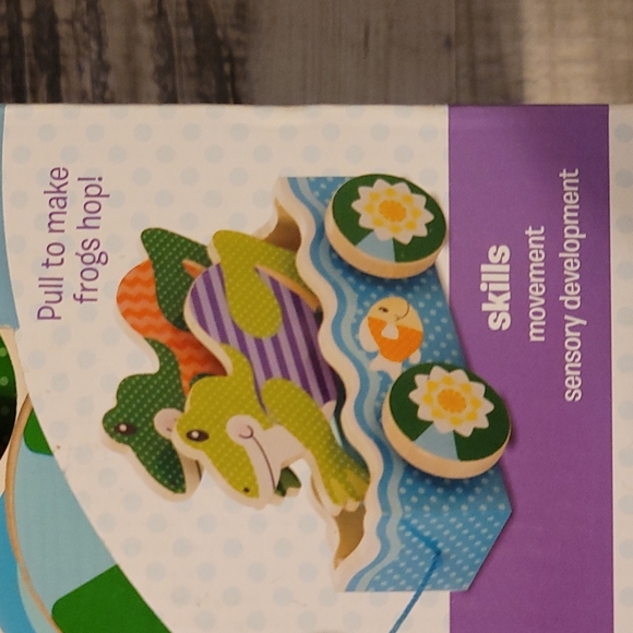 ❣Pull along frog - Picture 3 of 4